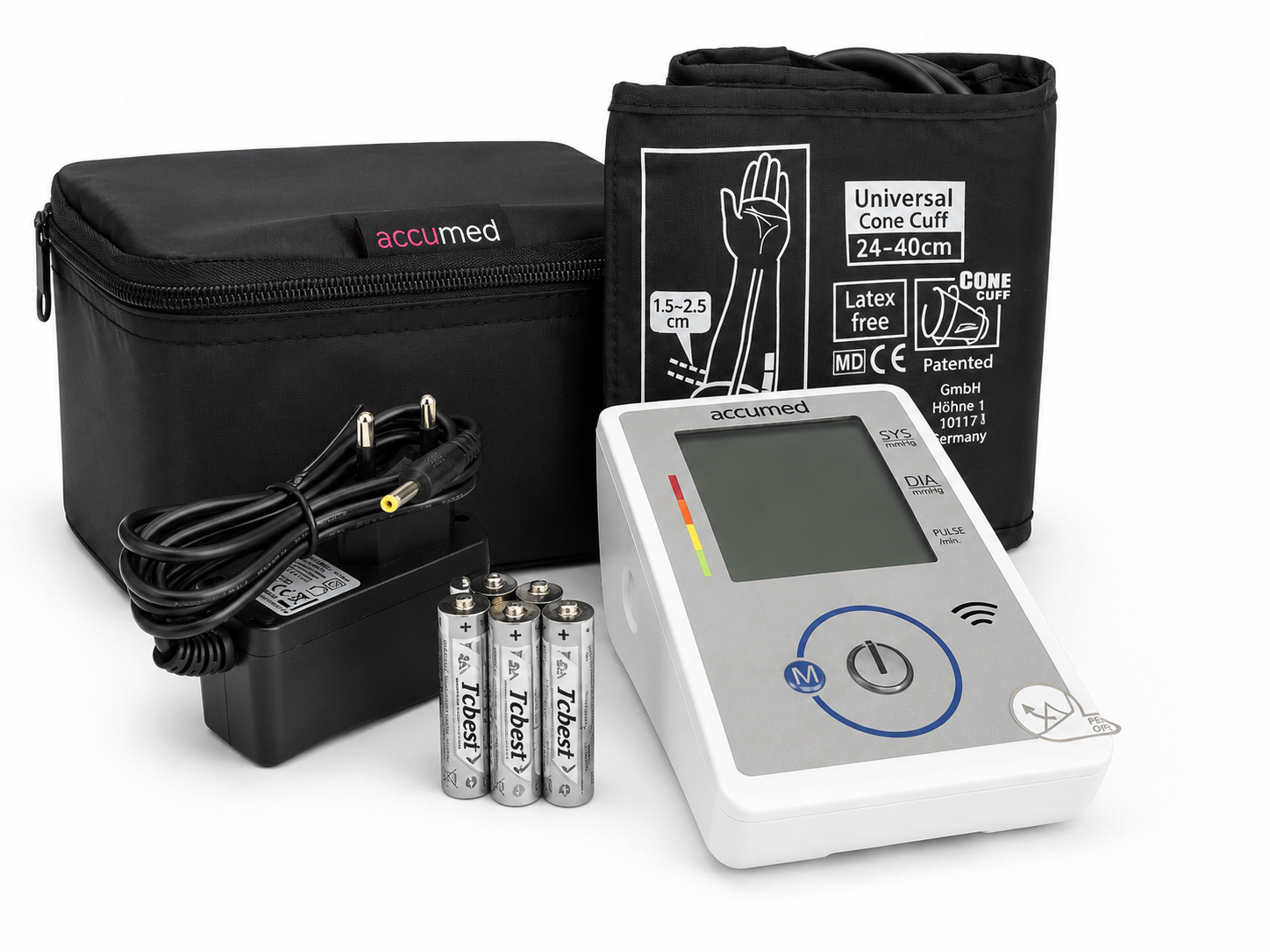 فشارسنج بازويي سخنگو accumed با آداپتور - CG175f