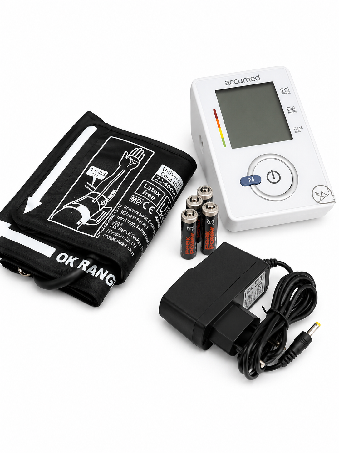 فشارسنج بازويي ديجيتال accumed با آداپتور - AW150f